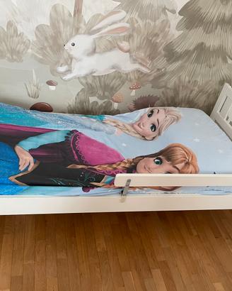 Lettino ikea bambini con materasso