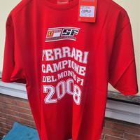Maglia Scuderia Ferrari campione 2008 XL busta