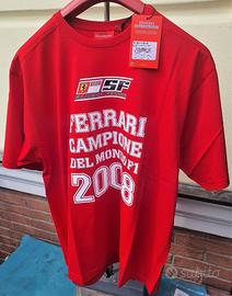 Maglia Scuderia Ferrari campione 2008 XL busta