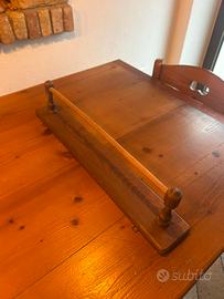 Porta asciugamani in legno