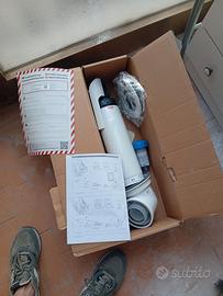 Canna fumaria per caldaia a condensazione