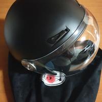 CASCO MOTO NERO OPACO
