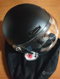 CASCO MOTO NERO OPACO
