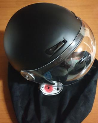 CASCO MOTO NERO OPACO