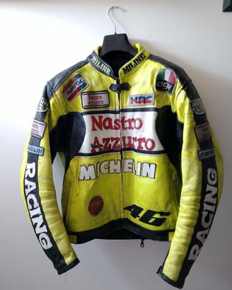 Giacca Moto Vintage Valentino Rossi 46 - Taglia L