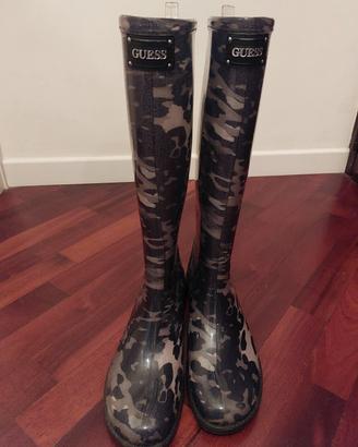 Guess Stivali donna da pioggia in gomma n.41