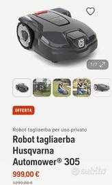 Robot Tagliaerba Husqvarna AM 305 MK II nuovi