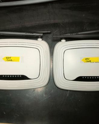 2 Router TP-Link TL-WR841N NON FUNZIONANTI DIY