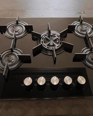 Piano cottura incasso Electrolux 5 fuochi gas 75cm