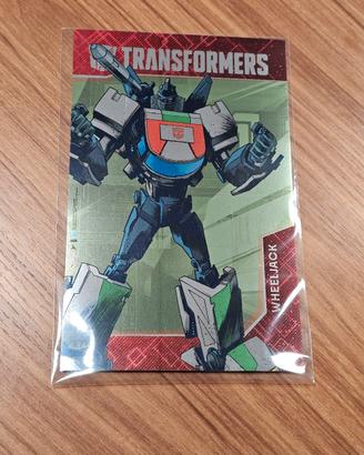 Stampa metal foil Transformers Wheeljack (Saetta)