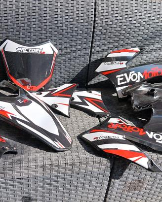 pit bike kit carene complete