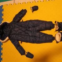 Tutina invernale imbottita impermiabile bambino