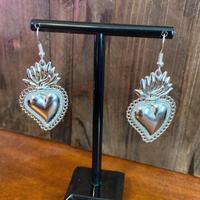 Orecchini cuore sacro