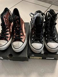 Set scarpe donna ragazza converse