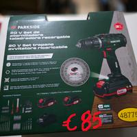 TRAPANO AVV. PARKSIDE 2 BATT. E  ACCESSORI
