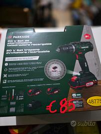 TRAPANO AVV. PARKSIDE 2 BATT. E  ACCESSORI