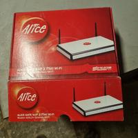 Modem adsl ethernet wifi Alice gate voip tim