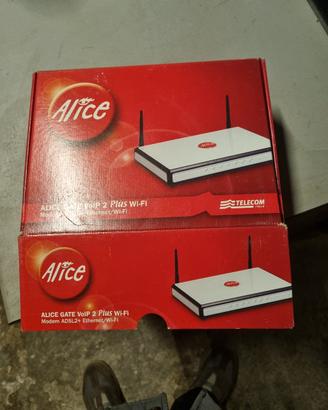 Modem adsl ethernet wifi Alice gate voip tim