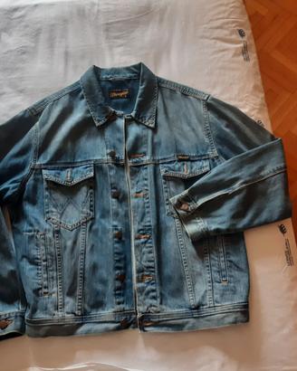 giubbotto di jeans wrangler