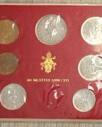 #2308 – Serie Monete VATICANO 1978