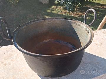 paiolo pentola in rame