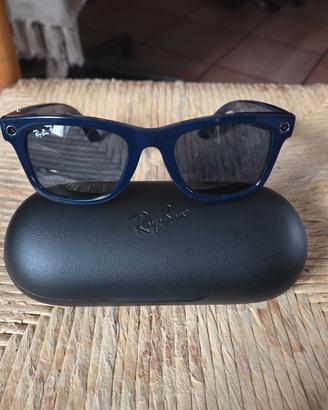ray-ban stories wayfarer taglia L polarized