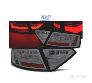 FANALI A LED BAR AHUMATI PER AUDI A5 07-11