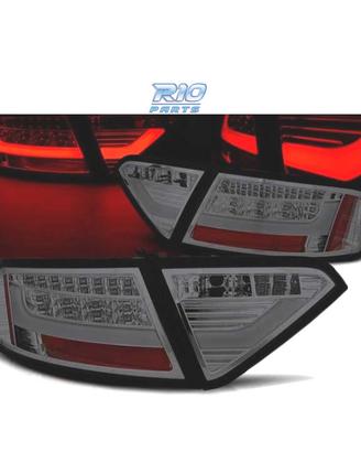FANALI A LED BAR AHUMATI PER AUDI A5 07-11