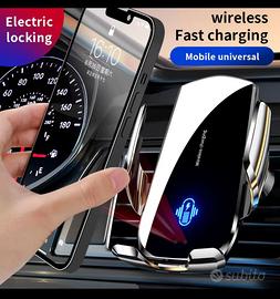 Supporto Auto Magnetico 15W con Ricarica Wireless