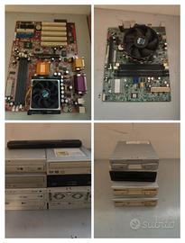 lotto informatica schede varie e pc vari