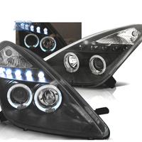 FARI PER TOYOTA CELICA T23 99-05 LED OCCHI ANGELI 