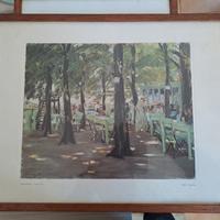 quadri, 5 stampe con cornice 