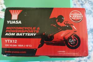 batteria motocicletta 