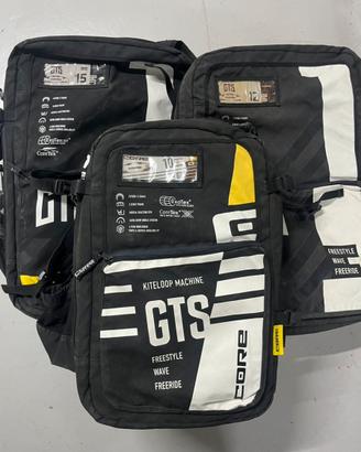 Kitesurf equipment CORE GTS (Set 3 kite + barra)