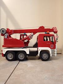 Camion gru  pompieri MAN TGA Bruder 