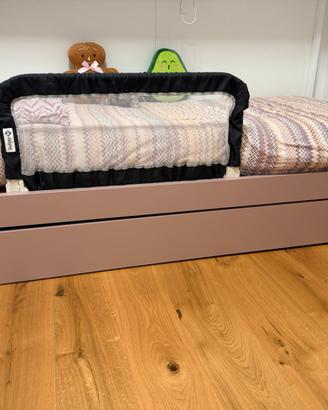 Letto singolo con letto estraibile