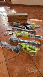 tagliasiepi Motosega con Asta Telescopica 