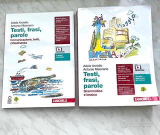 Testi,frasi, parole grammatica+comunicazione