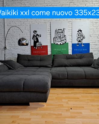 Divano Design mega XXL Waikiki come nuovo 335x235