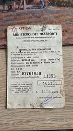 Libretto Aprilia AF1 50