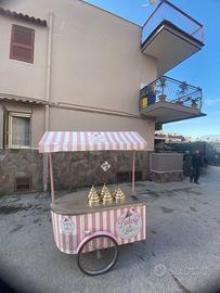 CARRETTINO GELATI STILE VINTAGE