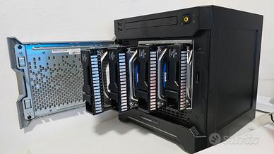 HP Microserver Gen8 [4c8t] con 2TB SSD e 4TB HDD