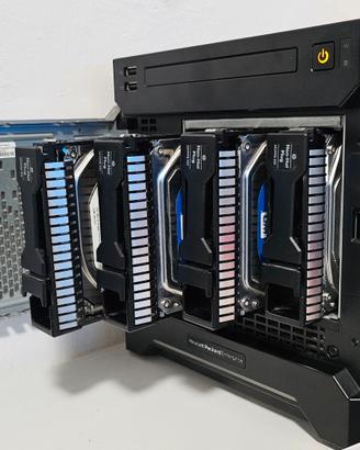 HP Microserver Gen8 [4c8t] con 2TB SSD e 4TB HDD