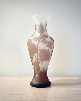 Vaso in vetro Art Nouveau (Gallé)