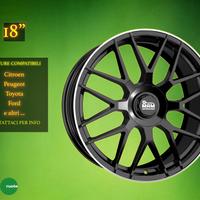 Cerchi in Lega 18" Renault, peugeot e altri