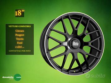 Cerchi in Lega 18" Renault, peugeot e altri