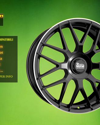 Cerchi in Lega 18" Renault, peugeot e altri