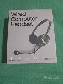 CUFFIE NUOVE CON MICROFONO 