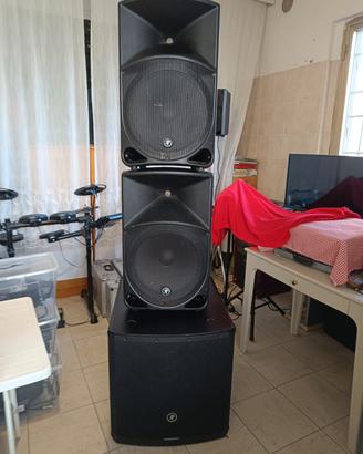 Impianto audio Mackie