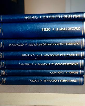 28 Grandi Classici Letteratura Italiana Fabbri Ed.